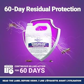 EcoGuard Pro-Perm Insect Killer 3.78L | Professional Insecticide with Fast-Acting Residual Formula | 60 Day Protection | Water-Based, Ready-to-Use Indoors & Outdoors | Sprayer Not Included