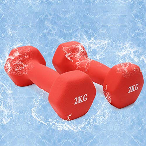 Dumbbell zware gewichten Barbell Matal handvatten for uw krachttraining Home Gym Exercise Equipmen (Color : Pink… - Afbeelding 6