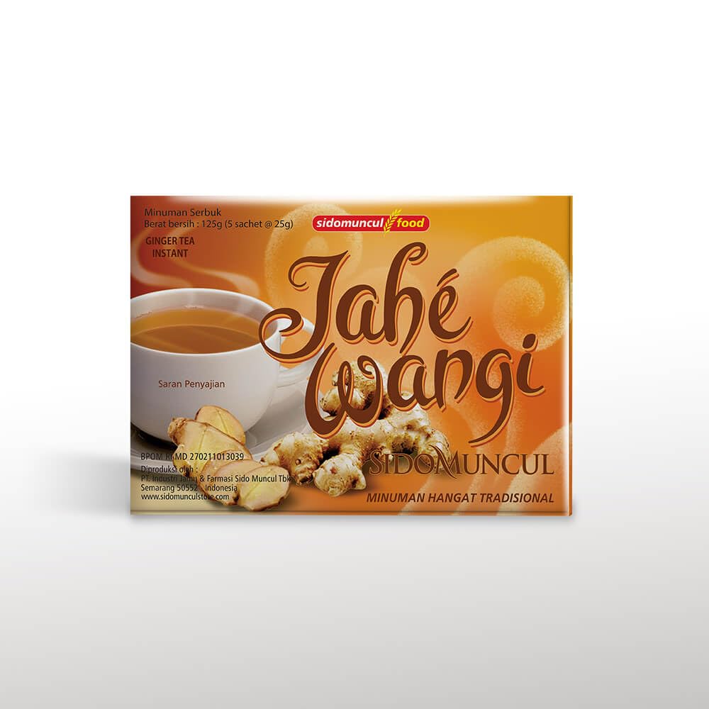Amazon.com : Sidomuncul Jahe Wangi, Indonesian Ginger Tea, 5 cups