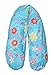 Flexofill XL 2008-1, Cuscino da allattamento, 190 x 40 cm, Blu (527 Blumenmeer)