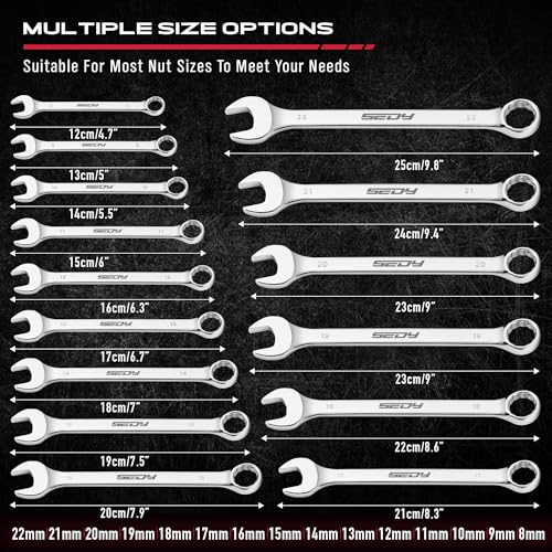 30-Piece Combination Wrench Set