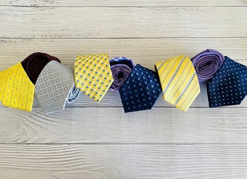 Image of KissTies Mens Necktie Polka Dot Ties For Men Classic Dressing Tie + Gift Box