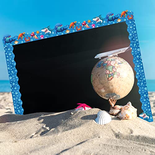 Bordure pour tableau d'affichage thème océan design soigné école