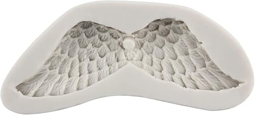 Miniatura 8 de Sijiangmold Molde de silicona para bebé, alas de ángel, moldes para fondant, moldes de silicona de querubín de ángel para baby shower, decoración de