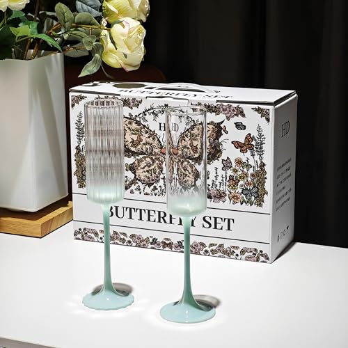 水色グラデーショングラスセット