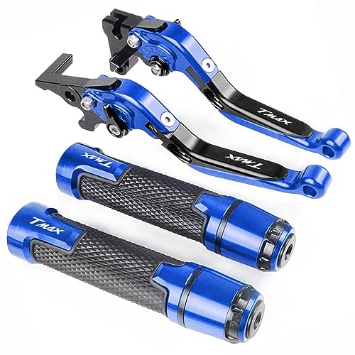 Levier de frein extensible TMAX réglable avec embouts guidon moto - 2
