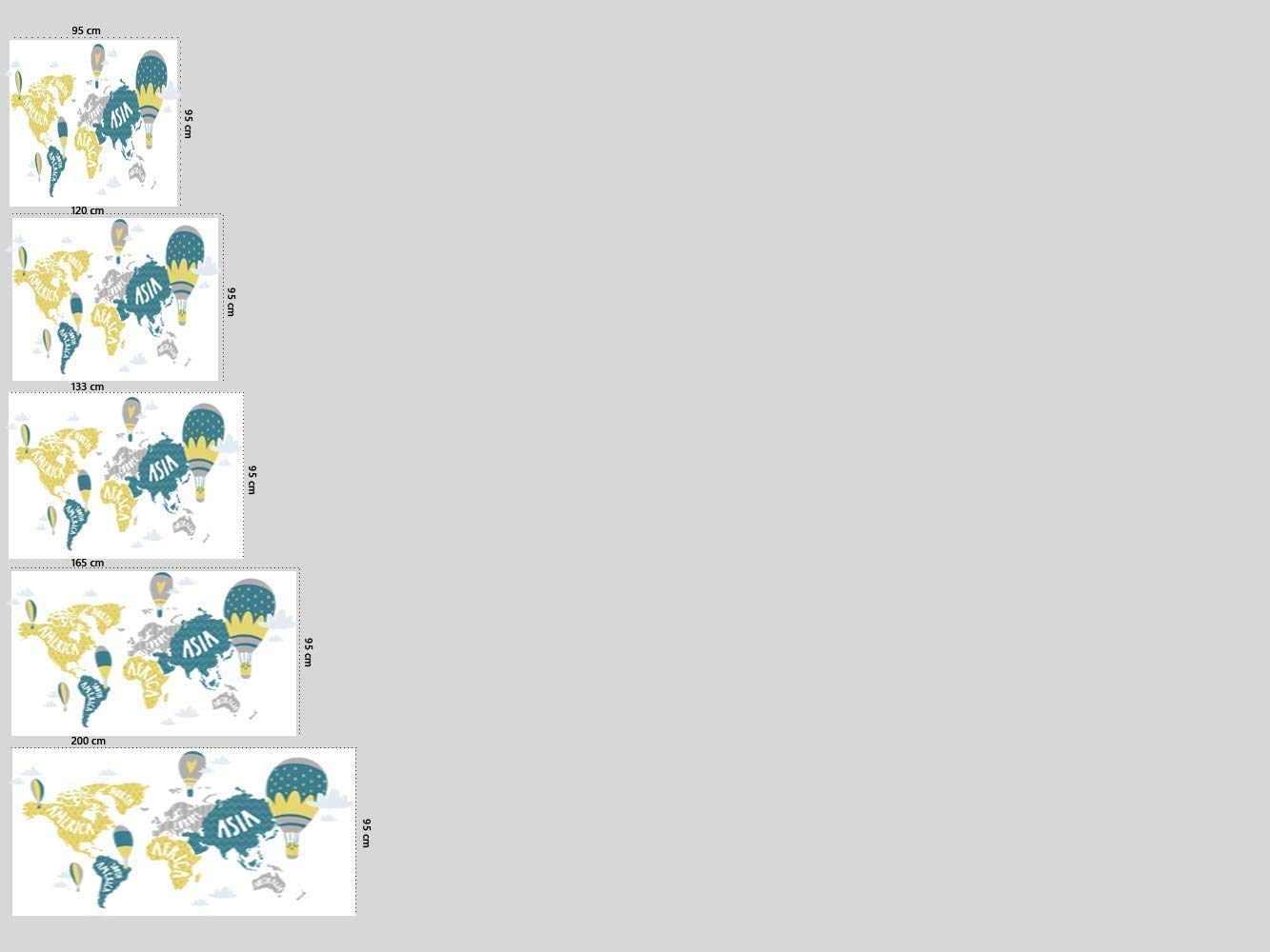 Oedim Tappeto per Bambini in PVC | Varie Misure | Moquette PVC | Pavimento vinilico | Decorazione per la casa | Pavimento Sintasol | Protezione per Bambini | 95x200cm