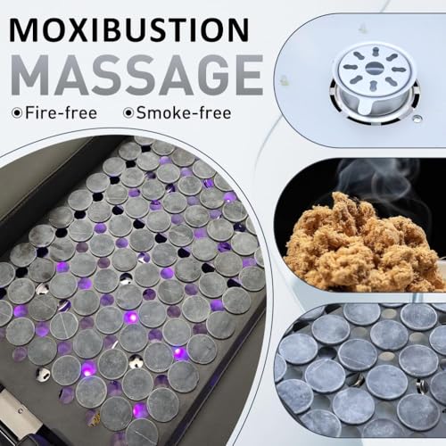 UFAGFDA Luxury Head Spa Equipment, Professional Japanese Head Spa Bed, Stationary Massage Shampoo Table with Moxibustion & Footbath, Water Circulation, Fumigation, for Salon Spa Beauty - Image 5