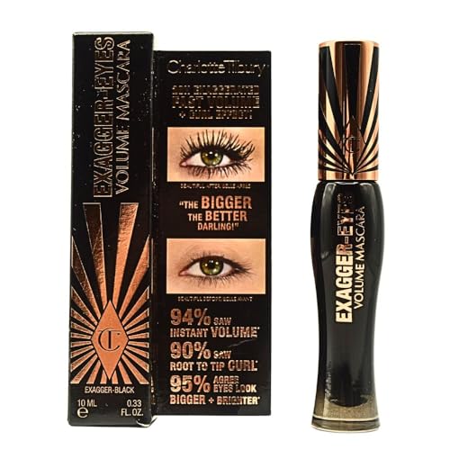 Charlotte Tilbury Máscara de volumen Exagger-Eyes | Exagger-Black | 10 ml