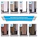 YEFU 8 in 1 Sliding Barn Door Floor Guides, Barn Door Guide for Bottom Adjustable Roller and Wall Mount System, 1 Pack