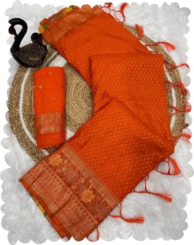 Veglari kanjivaram silk saree – image 1