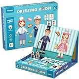 MiDeer Magnetic Toys, Dress Up & Pretend Play, Board Games for Kids 4-6, Magnet Toys for Kids Ages 4