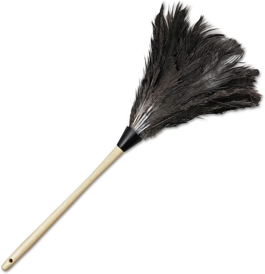 Boardwalk Professional Ostrich Feather Duster, 7" Handle