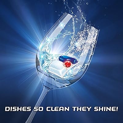 Finish - Quantum - 58ct - Dishwasher Detergent - Powerball - Ultimate Clean & Shine - Dishwashing Tablets - Dish Tabs