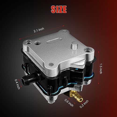 ATUOBABA Fuel Pump Compatible with Mercury 30 40 45 55 60 65 75 80 90 100 115 125 150 175 200 225 250 300HP Outboard 2 Stroke OE Part Number# 14360A16 14360A41 14360A50 14360A71