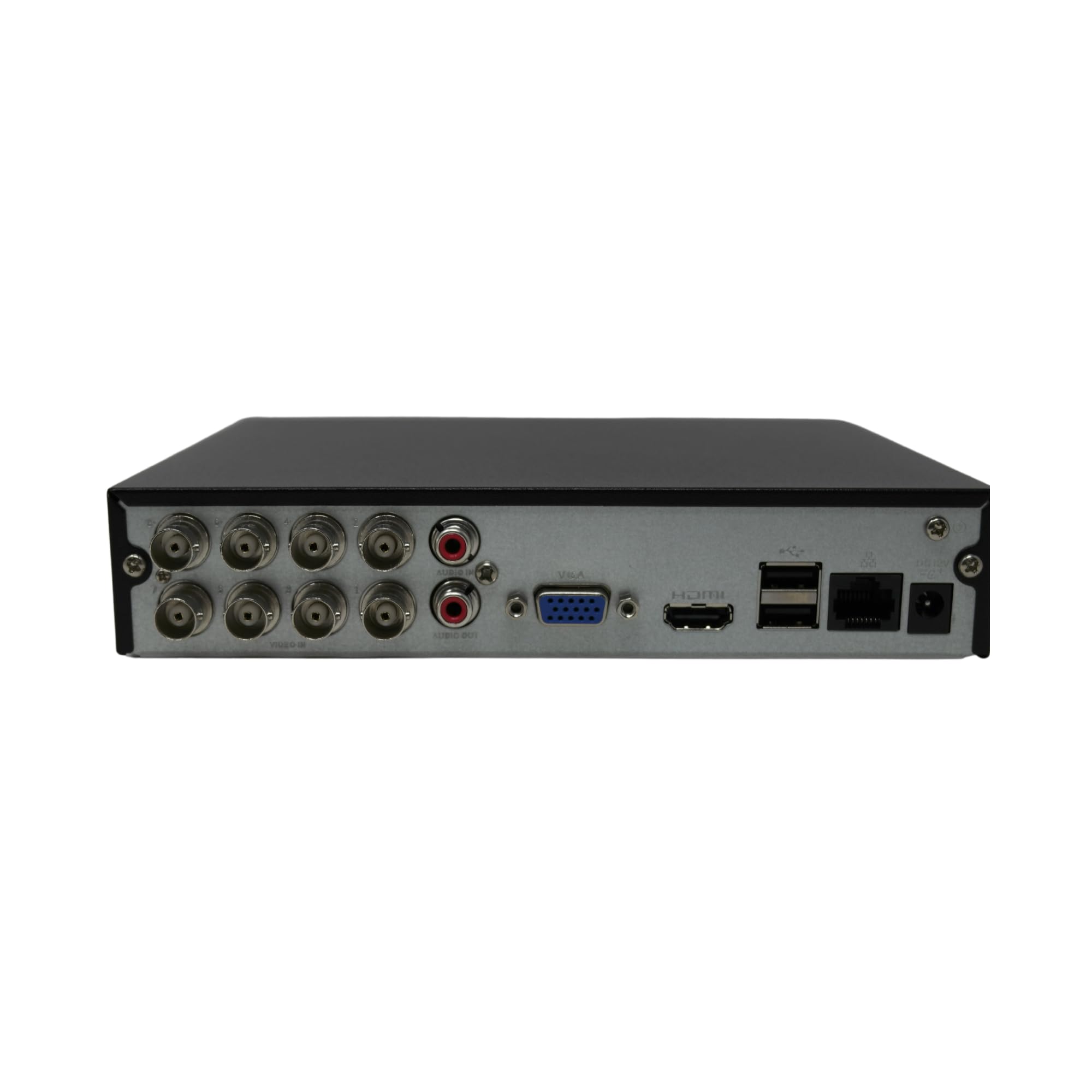 KIT VIDEOSORVEGLIANZA 4 TELECAMERE 5 MP CON MICROFONO INCORPORATO, XVR 8 CANALI 5 MP OMAGGIO 4 ALIMENTATORI PER TELECAMERA