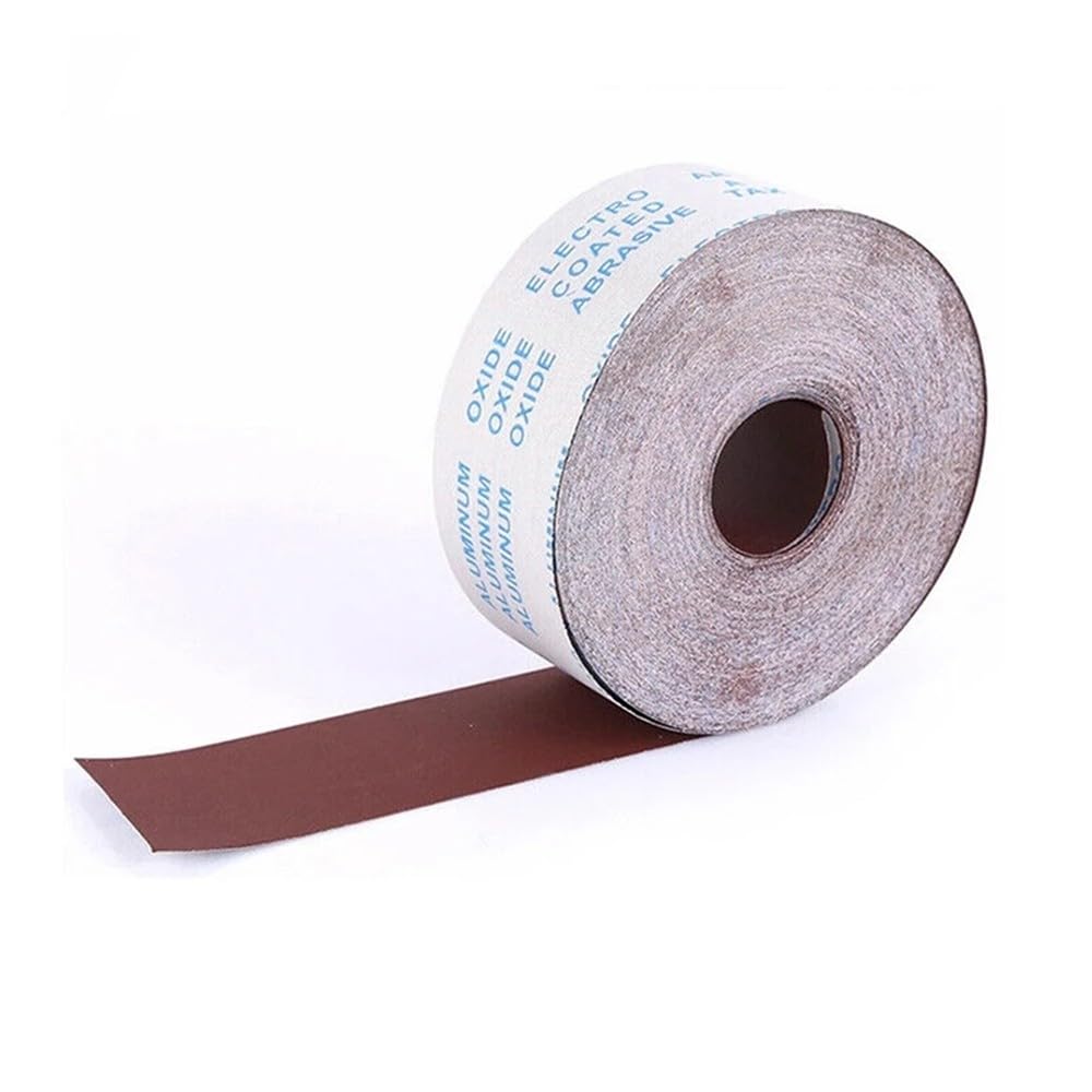 Sandpaper Roll 100mm x 1m 80-800 Grit Emery Cloth