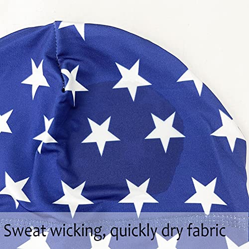 Image of Skull Caps Beanie Hats Under Helmet Liner Cycling Cooling Running Sweat Wicking Skullcap Cap Fits Motorcycle Helmets for Men