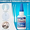 Super Glue for Rubber Repair, 30g Silicone Adhesive for Tube, Silicone Rubber, Edge, Seals, Gaskets, Soles, Hose, Mat & Neoprene Repair