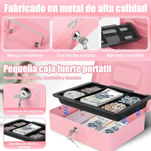 Cajas De Seguridad, Toy caja dinero llave Marca Dederwern (3)