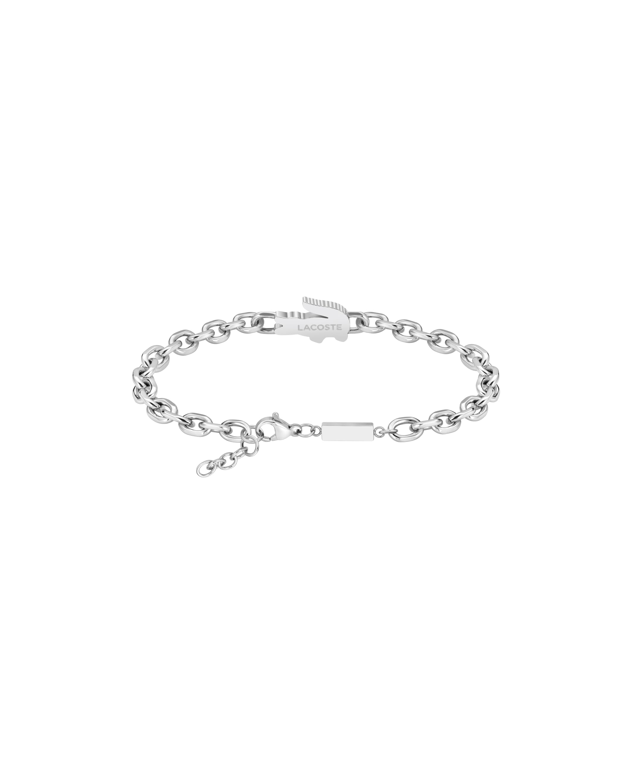 Lacoste Armband Für Männer und Frauen Kollektion ARTHOR in Edelstahl verziert mit Kristallen - Erhältlich aus Gold oder Silber