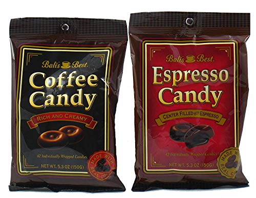 Bali s Best Coffee and Espresso Candy 5.3 Oz Bags (Pack of 2)