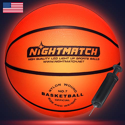 Pallone da Basket che si illumina NightMatch incl. una...