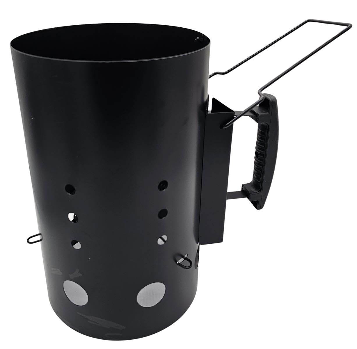 Allume-charbon pour barbecue XXL avec double poignée 19 cm