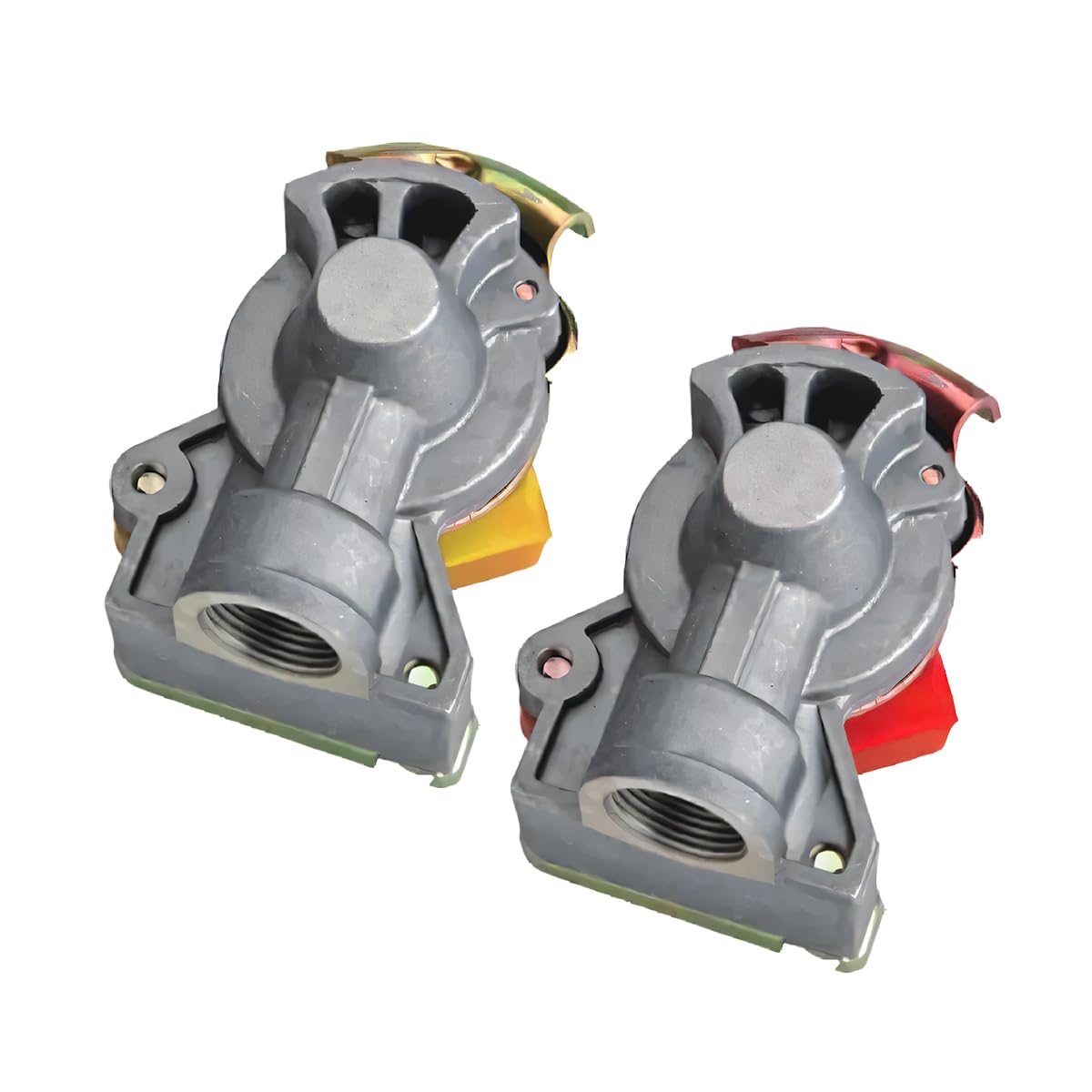 CGEAMDY Tête D'embrayage Professionnelle En Métal, Tête D'embrayage Améliorée Avec Accouplement Air Comprimé, NW7.2 Raccord Air Comprimé Pour Camion, Universel Accessoires Pour Camion, Tracteur