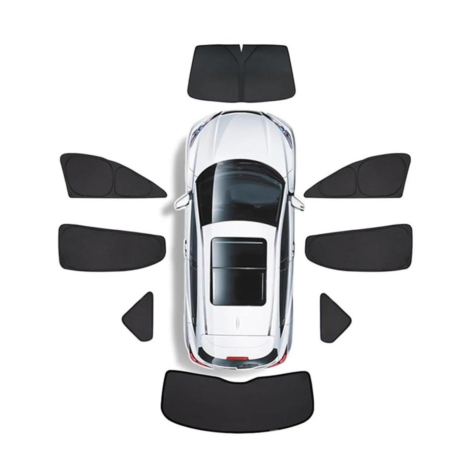 Cortina De ProteccióN Solar para Ventana Lateral De Coche, Cortina De Ventana, MagnéTica, Opaca para Privacidad, Parasol para Coche, Impermeable, para Mercedes-Benz A-Class Hatchback W169 2004-2024