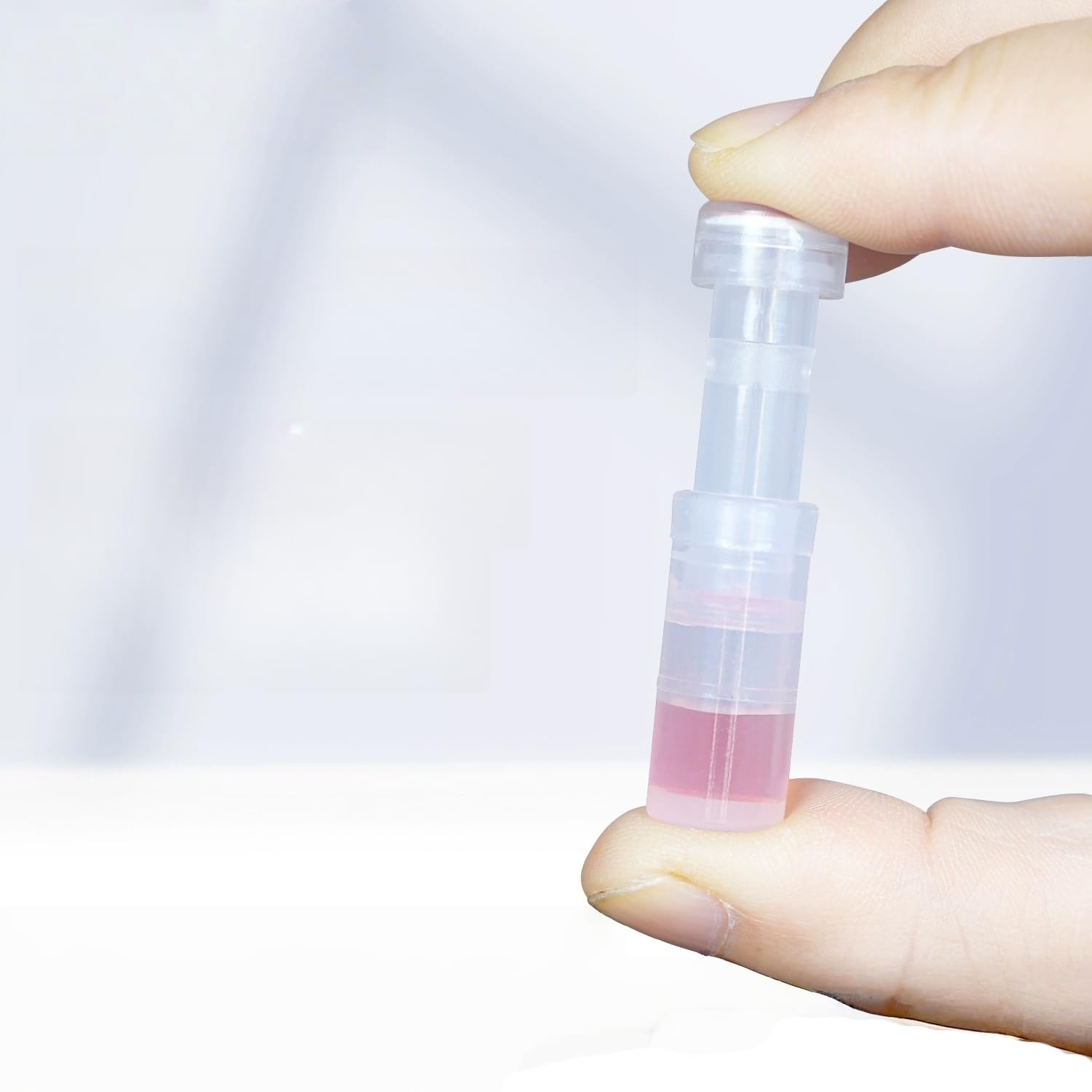 Viales de HPLC, filtración rápida GHP, botellas de muestra de PP de 0,22 μm y 0,45 μm de 400 μl(100pcs GHP 0.22μm)