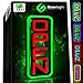 Led Open Sign for Business – Stand Out with 64 Super-Bright Color Combos to Match Your Brand - Programmable Neon Flash, or Scroll – 8 x 19 inch