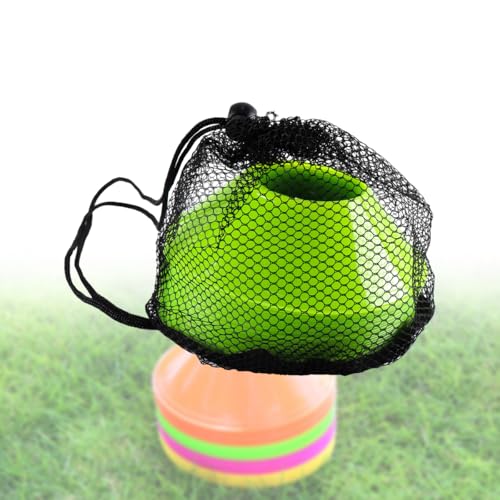 Nicear 25 conos de fútbol para entrenamiento deportivo, minifútbol y bolsa de malla. Conos de entrenamiento de agilidad premium flexibles - imagen 6