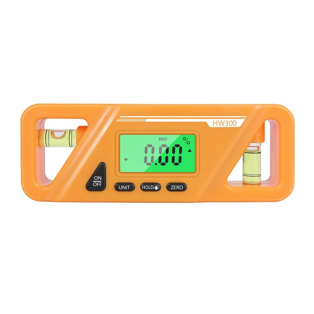 Pesfehhy Digital Protractor Goniometer Digital Inclinometer Level, Protractor, Angle Gauge