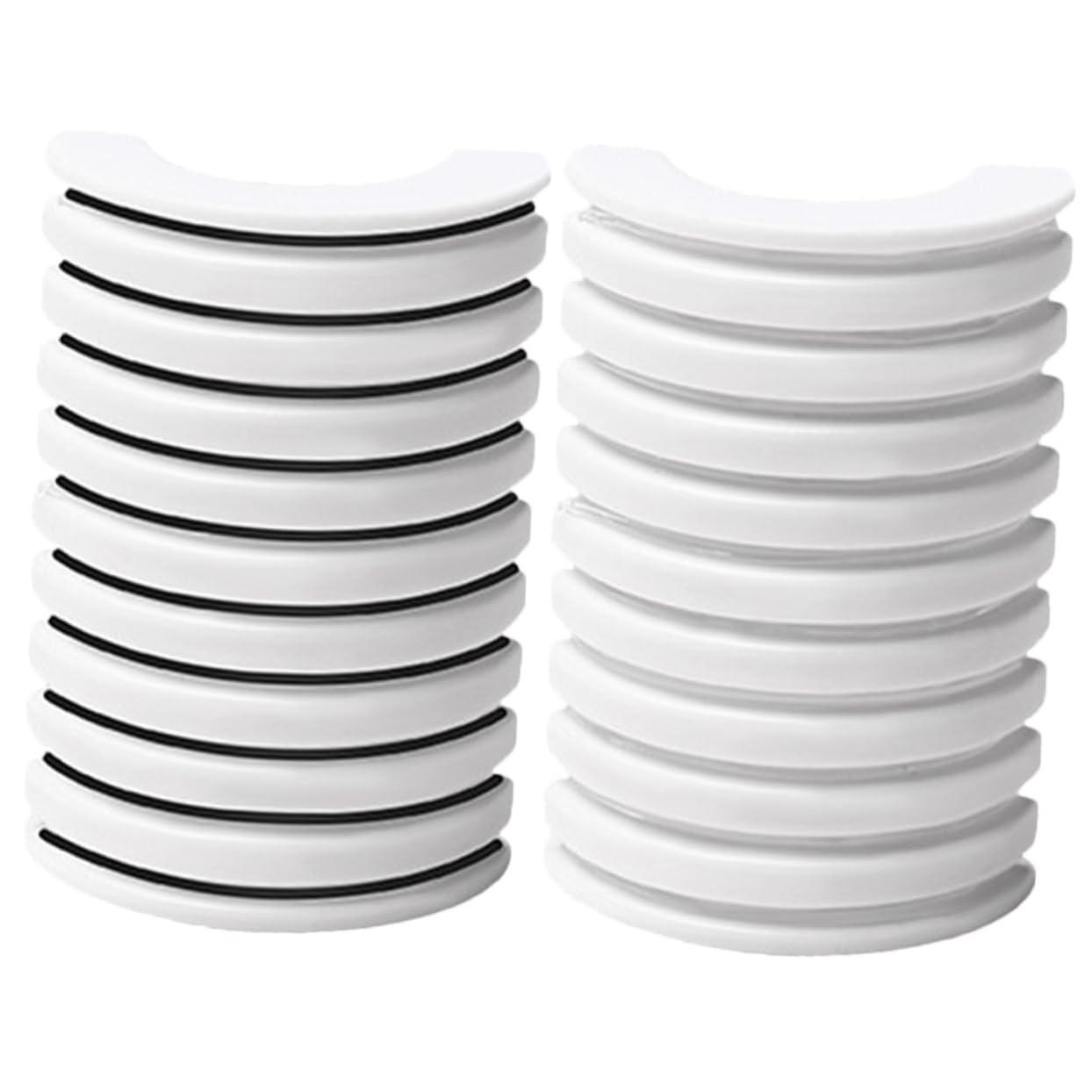 LIFKOME 2 Boxes Self Adhesive Eyelash Strips Strips Box Gel Material for Easy Application Versatile Use with False Lashes Safe for All Skin