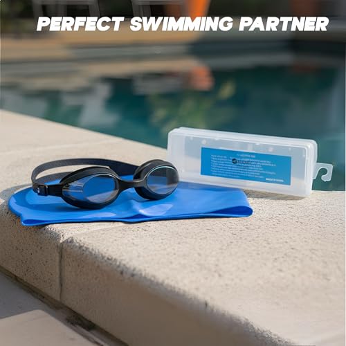 Image of KONEX Eco Swimming Goggles | Adults | Polarised UV Lens | Black