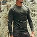 MERIWOOL Mens Base Layer - 100% Merino Wool Midweight Long Sleeve Thermal Shirt Charcoal Gray