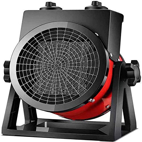 WangSH Heater Fan Portable Electric Fan Heater Patio Heaters Heat Up in 3 Seconds Small Fan Heater Quiet Personal Heater for Room Office Indoor Use Bedroom Desk,Red