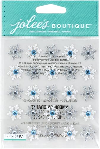 Jolee's Boutique Snowflake Dimensional Stickers