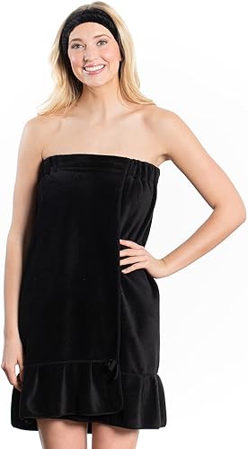 Miniatura 2 de Diadema de spa perfectamente afelpada (negro)