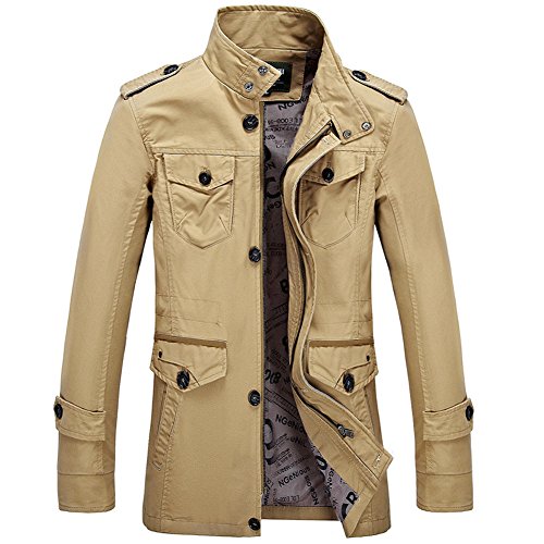 Zicac da Uomo Primavera Autunno Militare Slim Fit