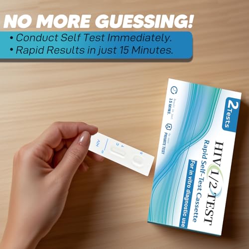 in-Home HIV Test 1/2 with Rapid & Accurate Result - Thumbnail 2