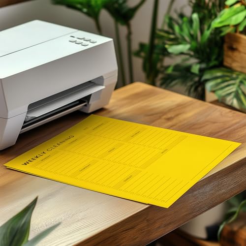 Astrobrights Mega Collection, Colored Paper, Bright Yellow, 625 Sheets, 24 lb/89 gsm, 8.5" x 11"-MORE SHEETS! (91618), Solar, Ream image 2