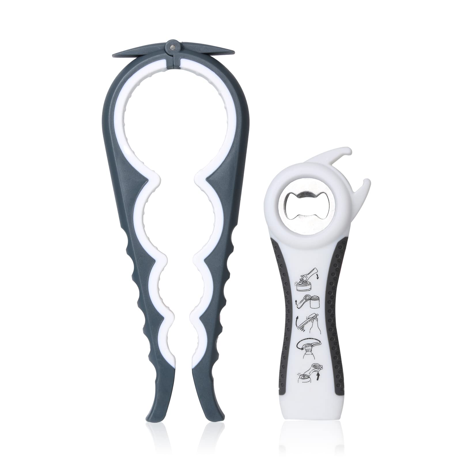 Arthritis Kitchen Tools 5-in-1 Multi-Function Jar Opener - Ergonomic ...