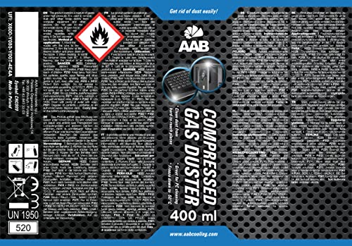 Dépoussiérant en spray aérosol sans odeur AABCOOLING pour PC et ordinateurs - 2