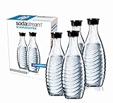 sodastream glas angebot spülmaschinengeeignete Glaskaraffen mit Schraubverschluss