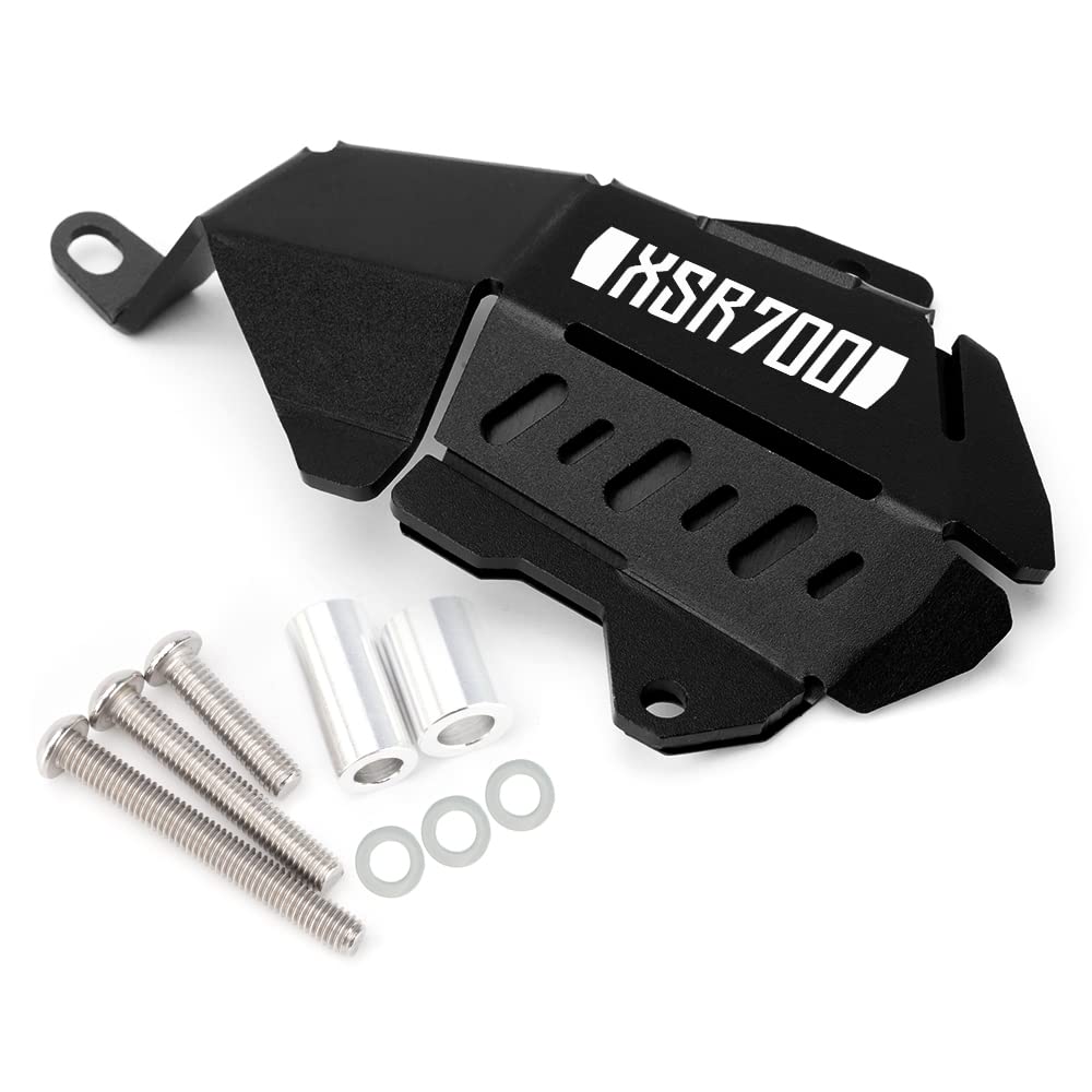 Modeer Compatible avec Ya.maha XSR700 XSR 700 2015~2024+ Moto CNC Pompe à eau Protection Couvercles de protection xsr 700 xsr700 Accessoires (Noir)