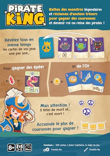 Jeu d’ambiance Gigamic Pirate King - vue 3