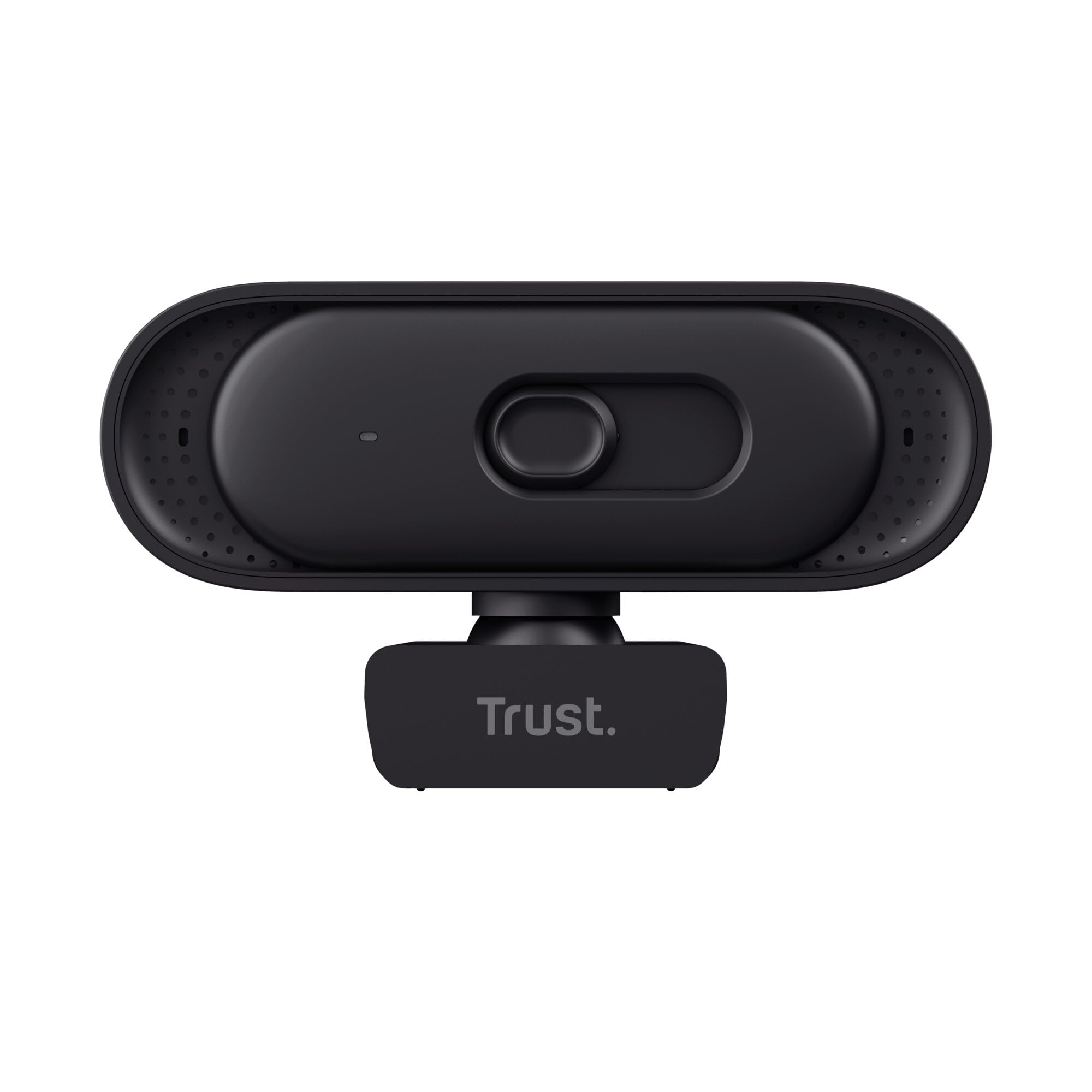 Trust Ovala 2K QHD kamera internetowa z osłoną prywatności, czarna | pole widzenia 75°, USB-A/USB-C, kamerka komputerowa do spotkań i streamowania z redukcją szumów, Teams, Google Meet, Zoom
