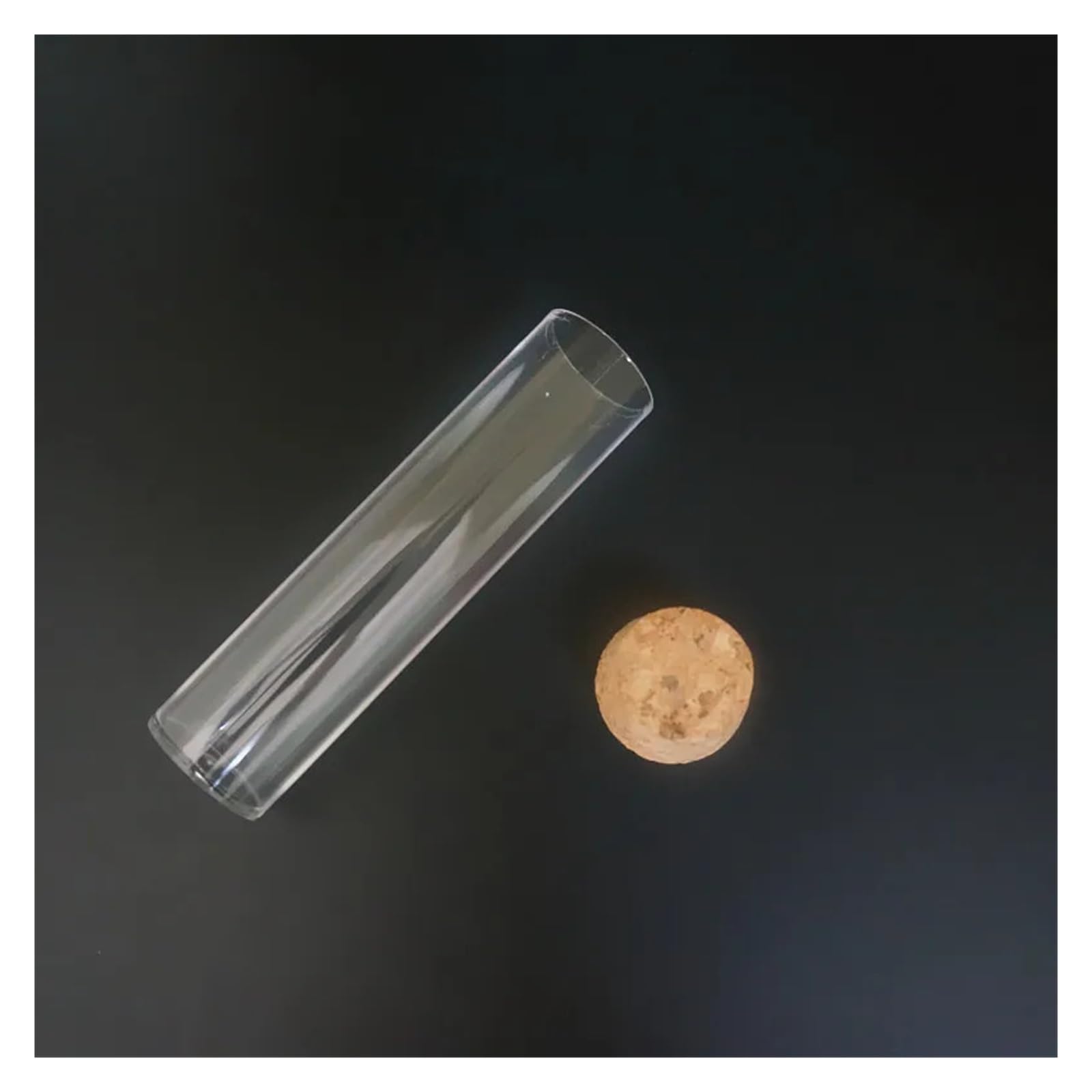 MENGKE 50 Piezas/lote 25x95 Mm 35 Ml Tubo De Plástico De Fondo Plano Tubo De Ensayo De Plástico Duro Transparente Con Corcho Frasco De Recuerdo De Boda